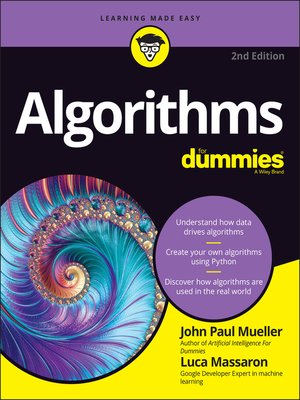cover image of Algorithms For Dummies